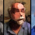 Steve – Self Portrait – Triptych